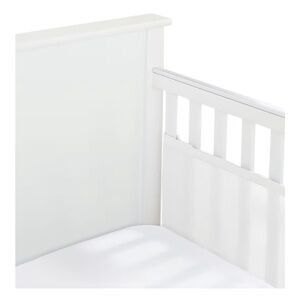 Halo BreathableBaby White Breathable Mesh Crib Liner - Classic. 2 panels!
